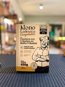 Canelone aos 4 queijos ao Molho 4 queijos 450g
